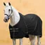 Rambo Stable Sheet with Microfibre Lining - Black/Black/Silver