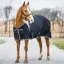 Rambo Techni-Waffle Cooler Rug - Navy/Beige/Baby Blue/Navy