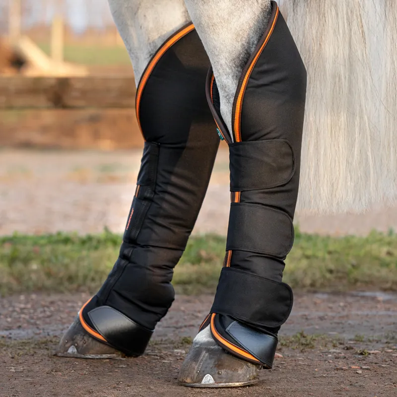 Rambo Travel Boots - Black/Orange/Tan/Brown-1