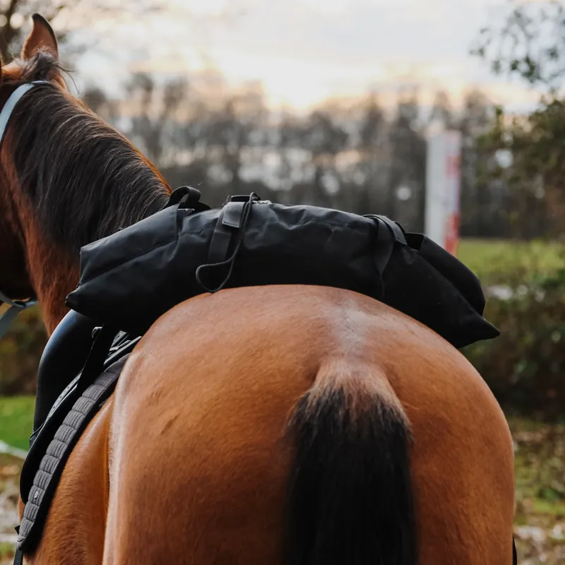 Randol's Banana Saddle Bag - Black-2