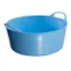 Red Gorilla Tubtrug Flexible Mini Shallow 5lt Bucket - Sky Blue