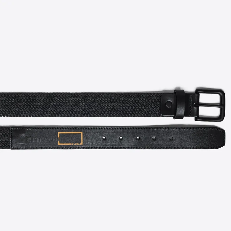 Riders Gene Elastic Unisex Belt - Black-1