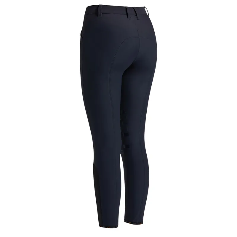 Riders Gene Young Rider Full Grip 001 Unisex Junior Breeches - Navy-1