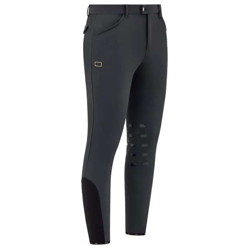 Riders Gene Man Knee Grip 011 Mens Breeches - Dark Grey