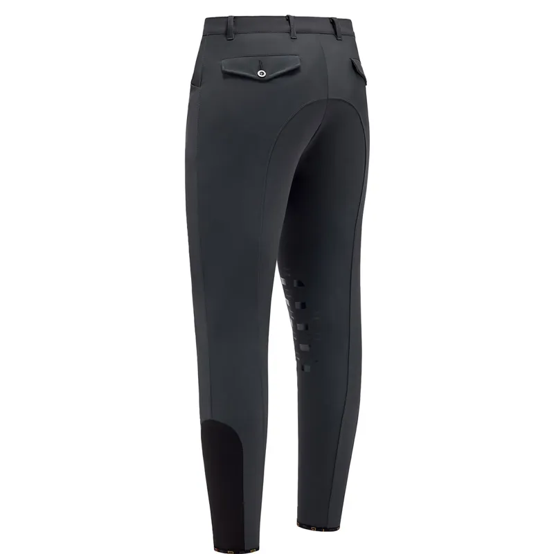 Riders Gene Man Knee Grip 011 Mens Breeches - Dark Grey-1