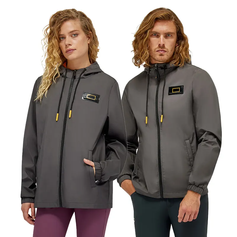 Riders Gene Waterproof 002 Unisex Jacket - Dark Grey