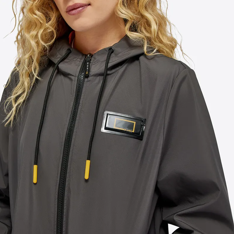 Riders Gene Waterproof 002 Unisex Jacket - Dark Grey-1