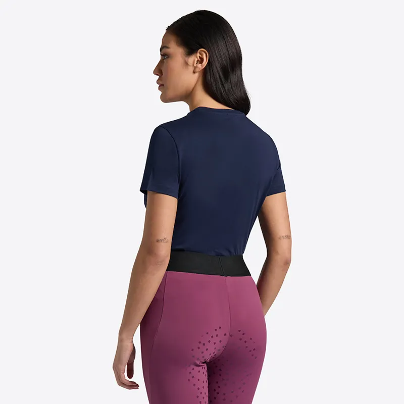 Riders Gene Triple Bar Ladies T-Shirt - Royal Blue-1