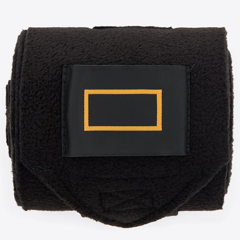 Riders Gene Fleece Bandages - Black-2
