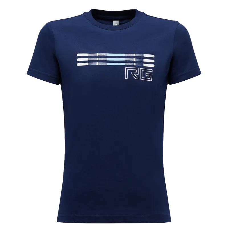 Riders Gene Triple Bar Junior Girls T-Shirt - Royal Blue