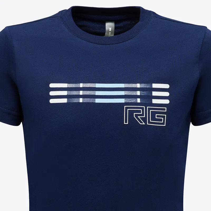 Riders Gene Triple Bar Junior Girls T-Shirt - Royal Blue-1