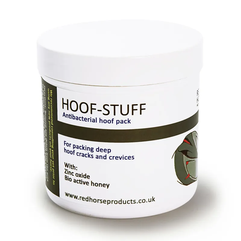Red Horse HoofStuff Antibacterial Hoof Pack 190ml Redpost Equestrian