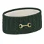 Equetech Waterproof Knitted Headband - Alpine Green