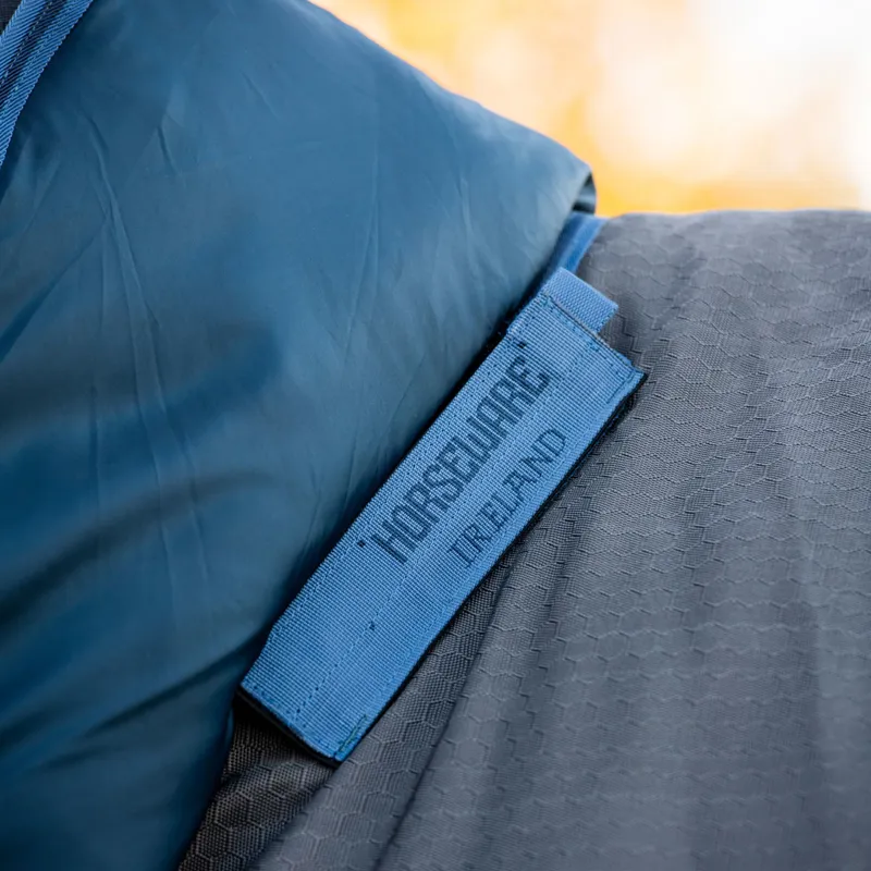 Rhino HexStop Plus 100g Vari-Layer Turnout Rug - Grey/Indigo/Navy-3