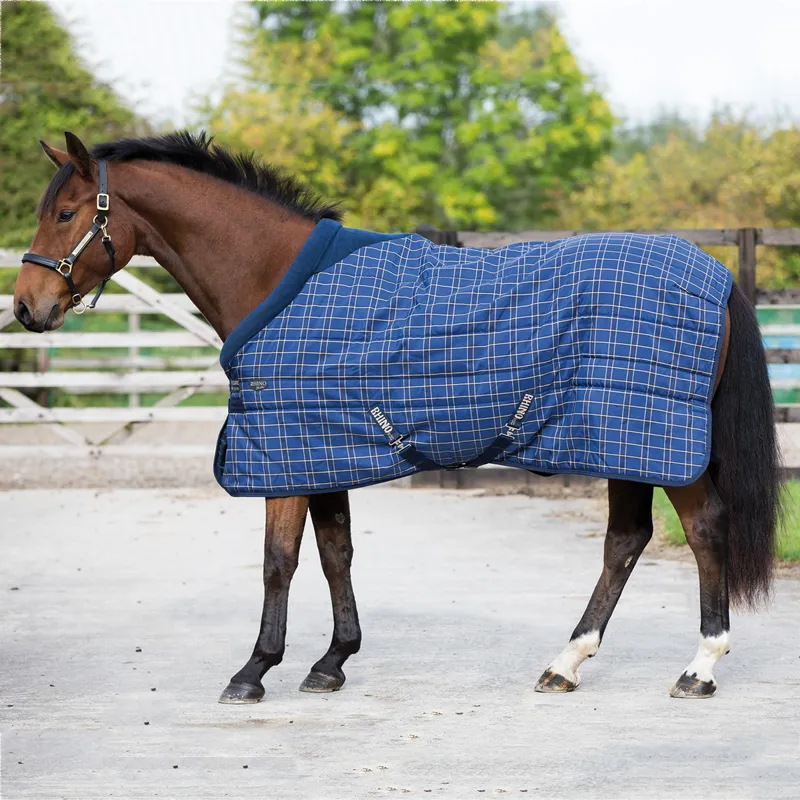 Rhino Original Medium Standard Neck Stable Rug 200g Navy/Cream