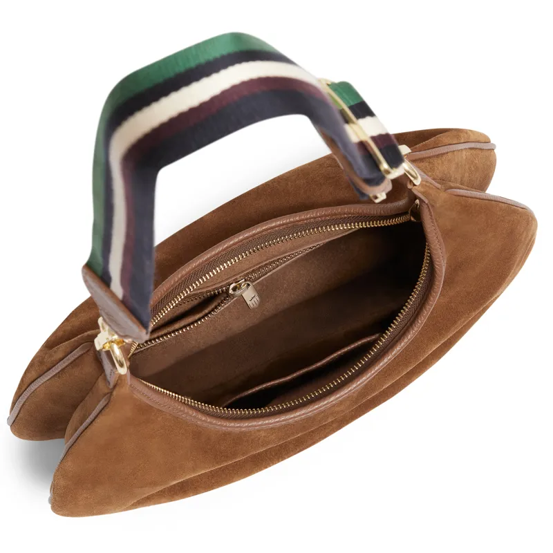 Fairfax and Favor Richmond Hobo Bag - Tan Suede-5