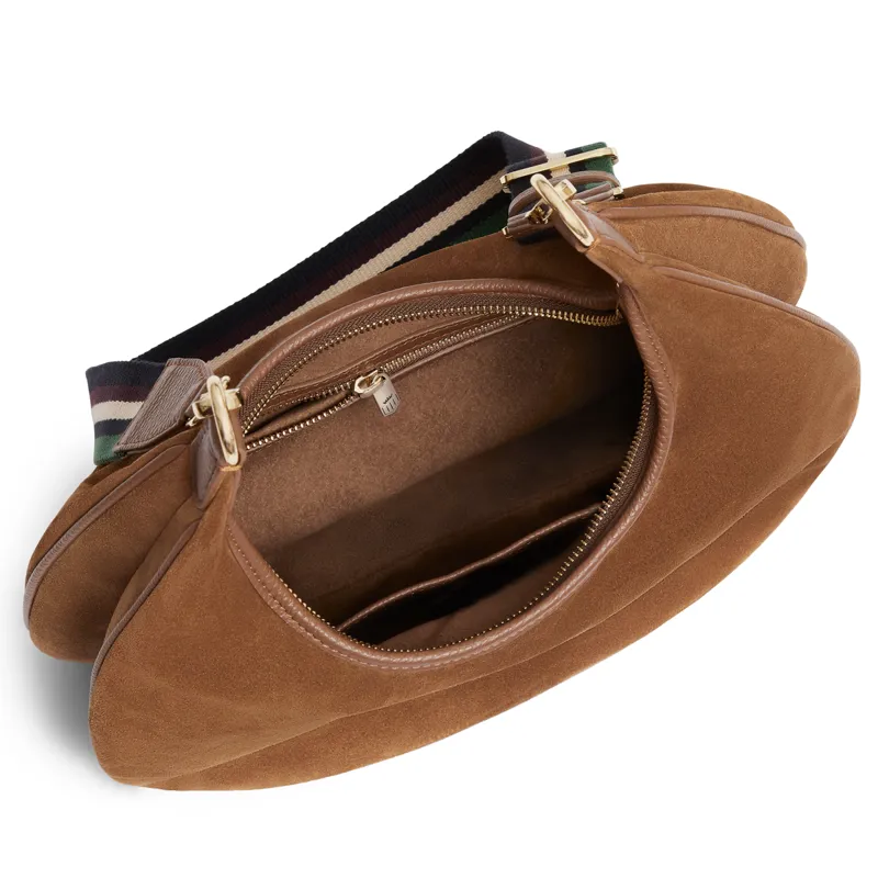 Fairfax and Favor Richmond Hobo Bag - Tan Suede-4