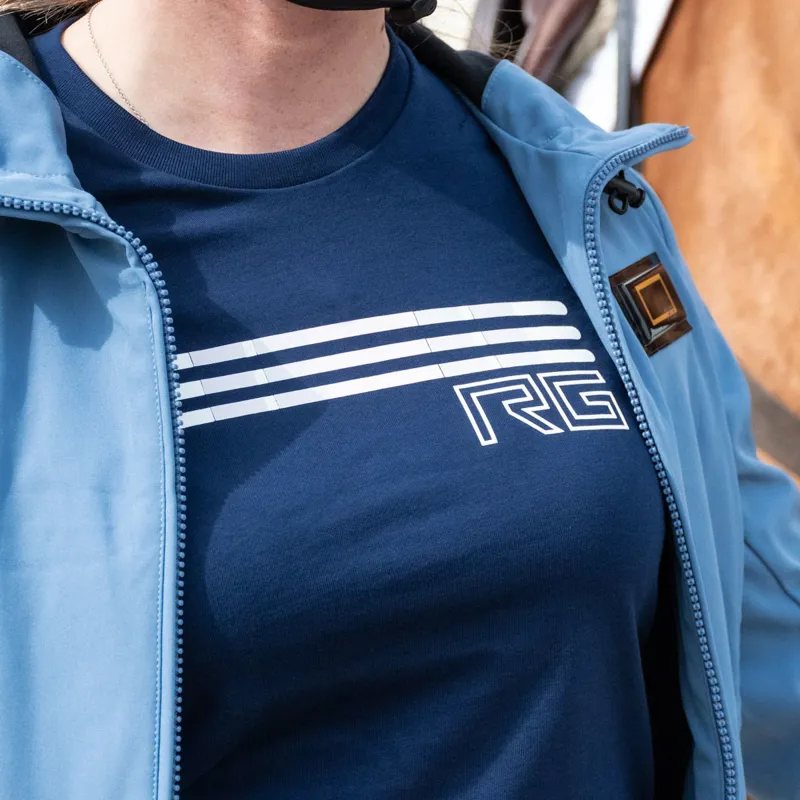 Riders Gene Triple Bar Ladies T-Shirt - Royal Blue-4