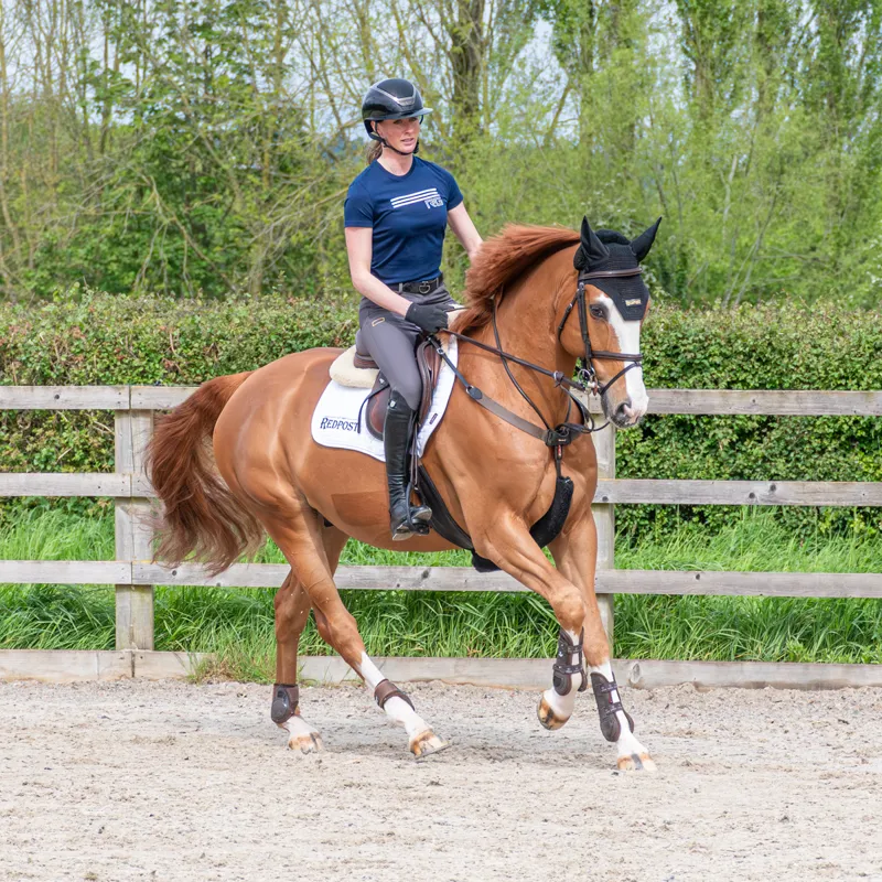 Riders Gene Triple Bar Ladies T-Shirt - Royal Blue-5