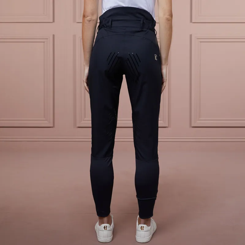 Holland Cooper Riding Shell Ladies Waterproof Trousers - Ink Navy-4