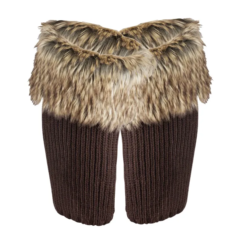 The Riding Sock Company Boot Toppers - Brown - One Size