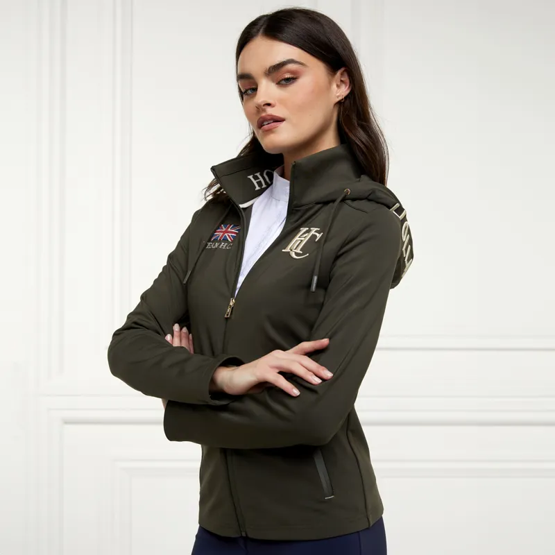 Holland Cooper Rocana Ladies Softshell Jacket - Heritage Khaki-4