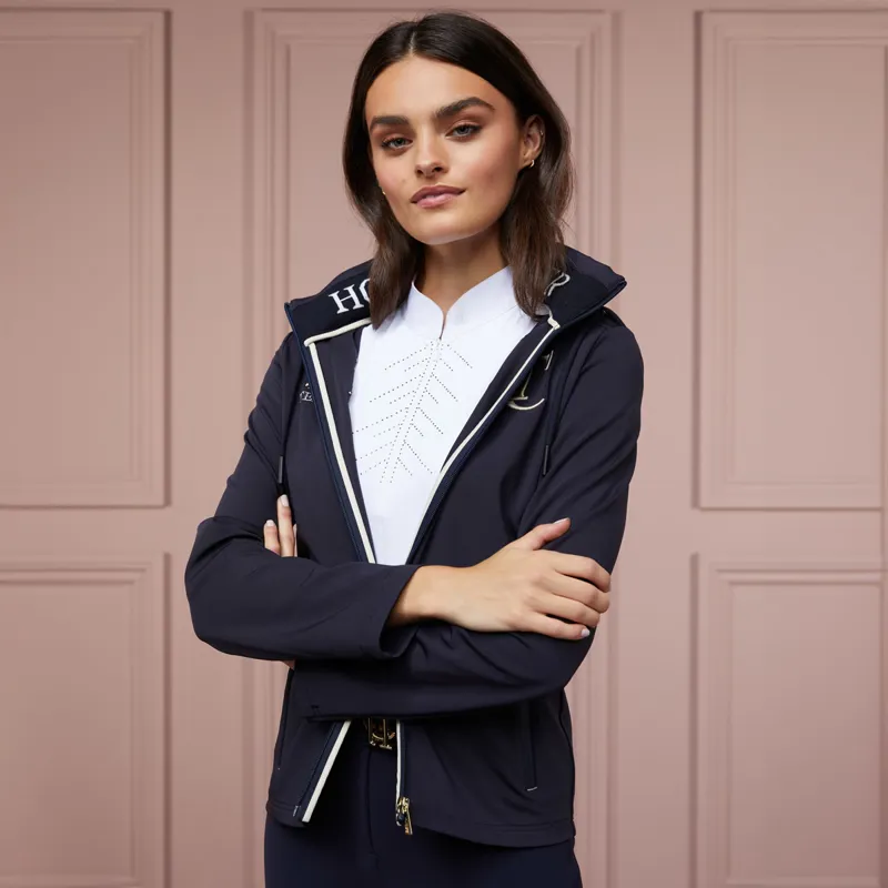 Holland Cooper Rocana Ladies Softshell Jacket - Ink Navy-4