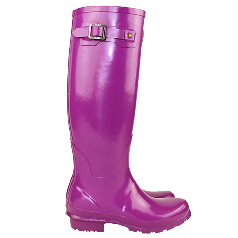 Rockfish Original Tall Gloss Wellies - Supaberry-1