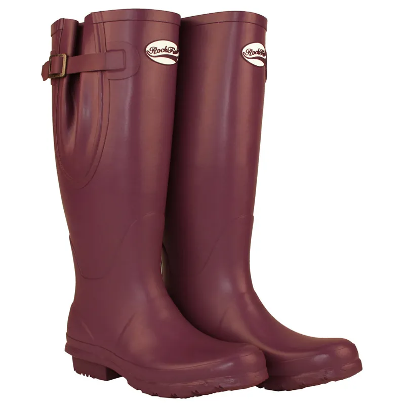 Rockfish Original Tall Adjustable Matt Wellies Cherry Redpost