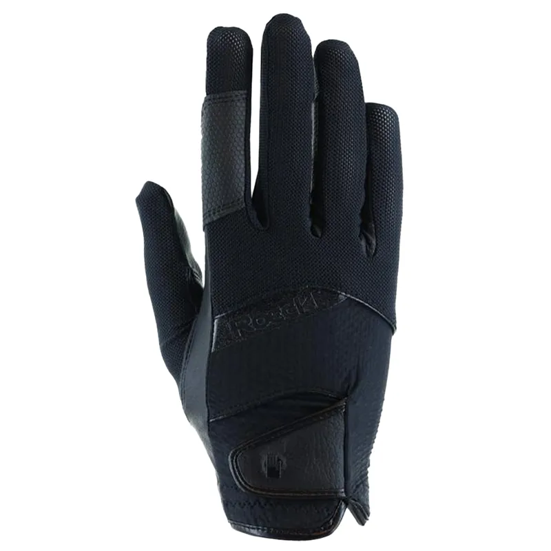 Roeckl Millero Adults Riding Gloves - Black
