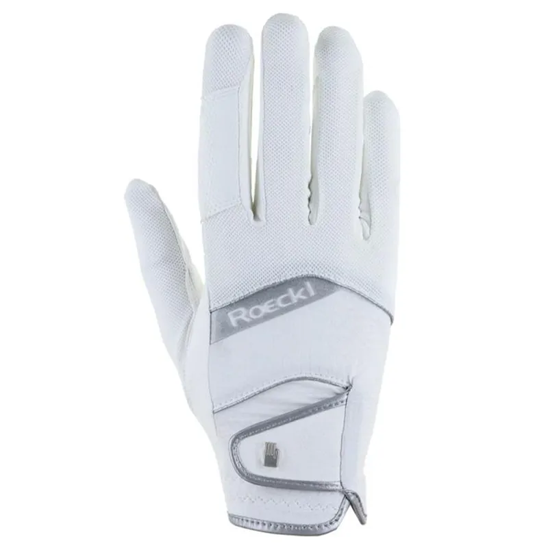 Roeckl Millero Adults Riding Gloves White