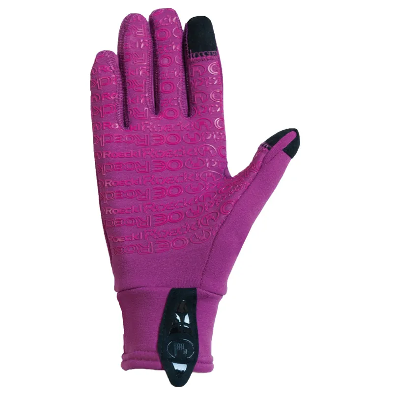Roeckl Weldon Polartec Adults Winter Riding Gloves - Berry-3