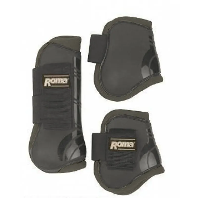 Roma Competitor Series Tendon Fetlock Boot Pack Grey