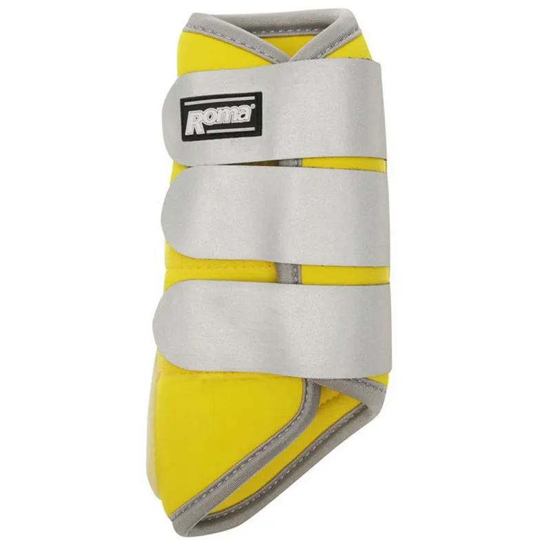Yellow best sale brushing boots