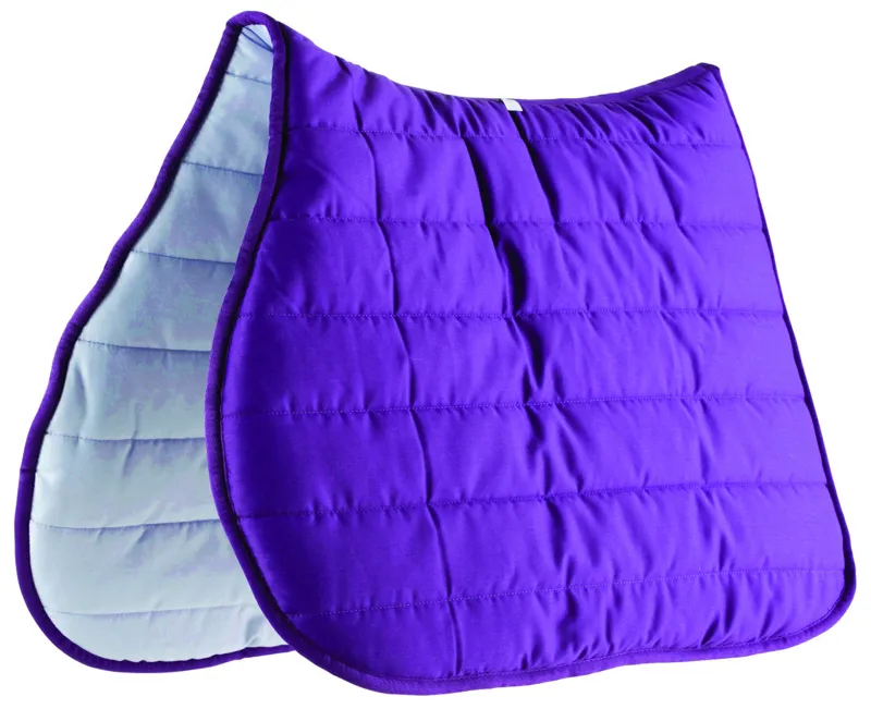 Roma Reversible Softie Saddle Pad Purple/Lilac