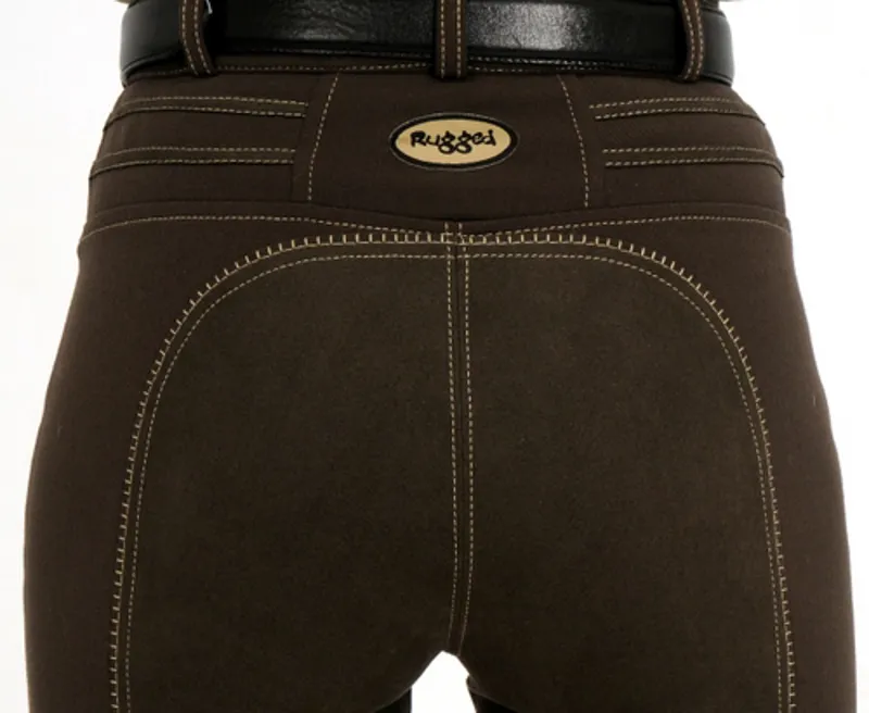NEW WITH TAGS Rugged Horse K3 Dark Olive ladies breeches full seat 