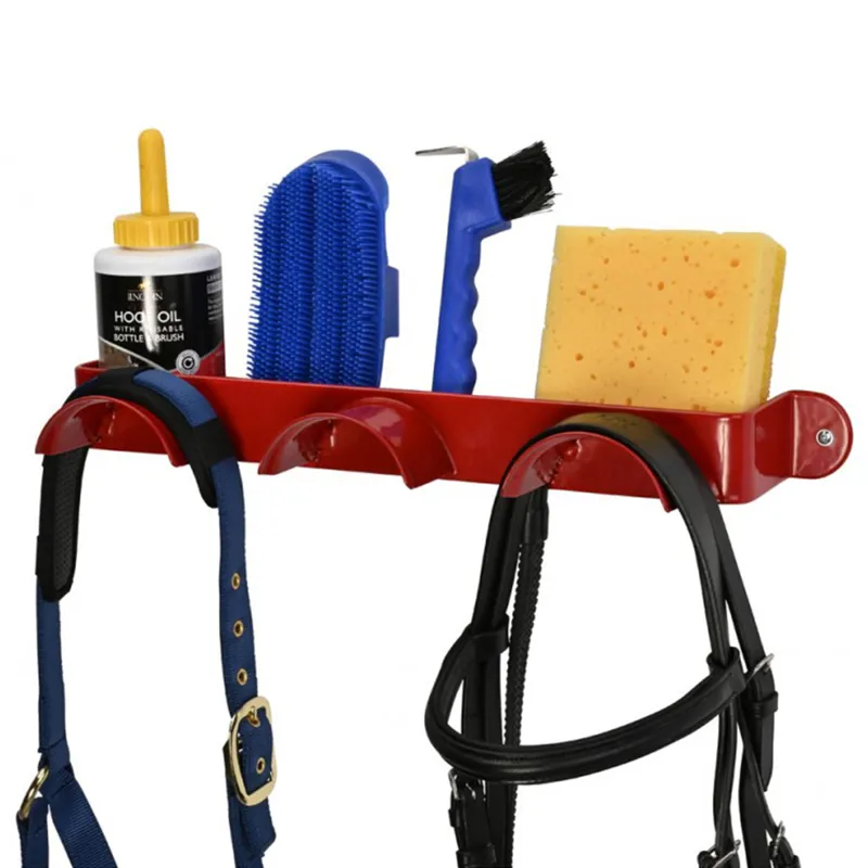 Stubbs Bridle Shelfie - Red-2