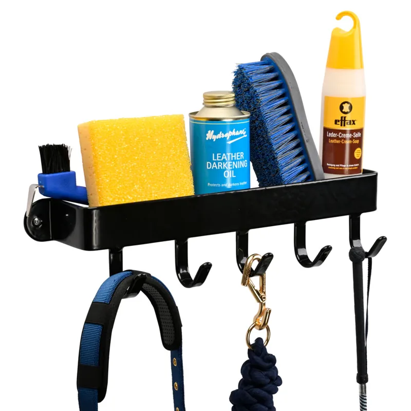 Stubbs Hook Shelfie - Black-1