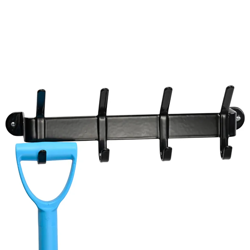 Stubbs Coat Hook Shelfie - Black-2