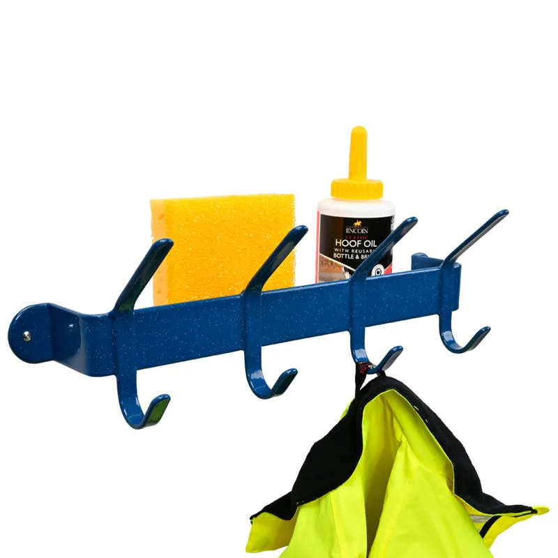 Stubbs Coat Hook Shelfie - Blue-1