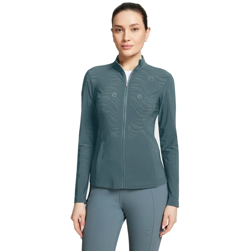 Samshield Auriane Lightweight Ladies Bomber Jacket - Stormy Sea