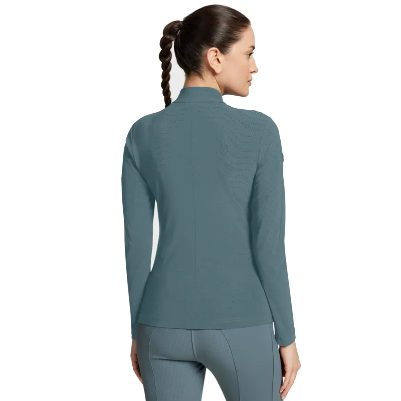 Samshield Auriane Lightweight Ladies Bomber Jacket - Stormy Sea-1