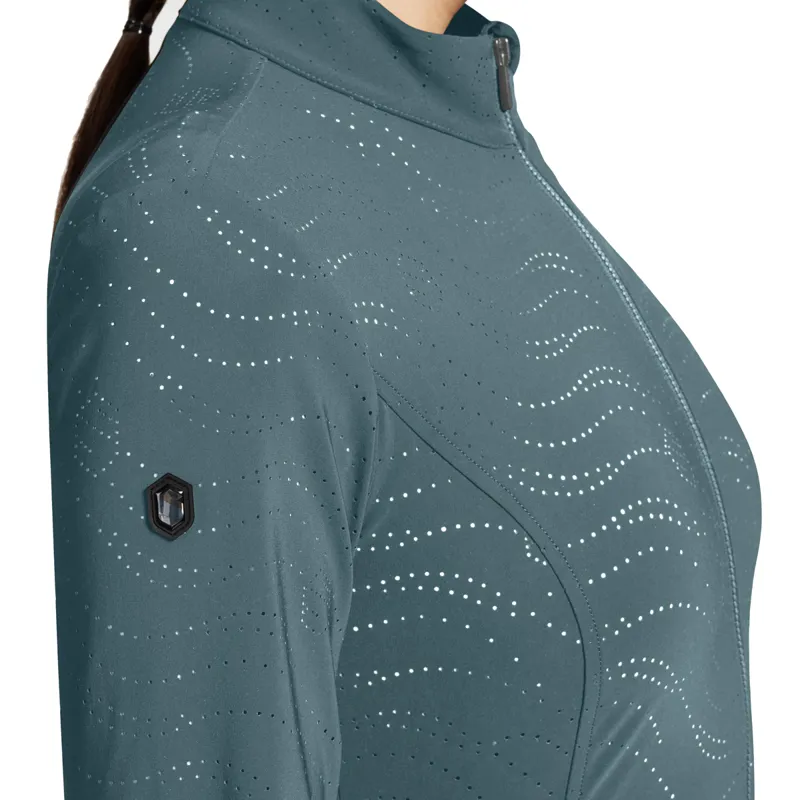 Samshield Auriane Lightweight Ladies Bomber Jacket - Stormy Sea-2