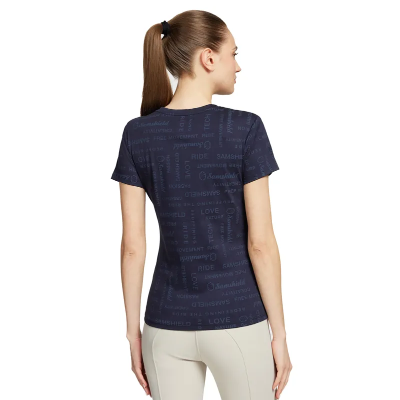 Samshield Auxane 24 Ladies T-Shirt - Navy-2