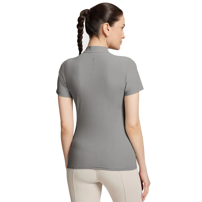 Samshield Bruna Short Sleeve Ladies Polo Shirt - Mineral-3