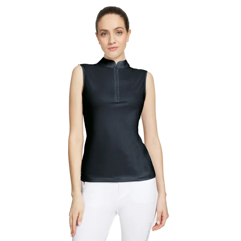 Samshield Bruna Sleeveless Ladies Polo Shirt - Navy