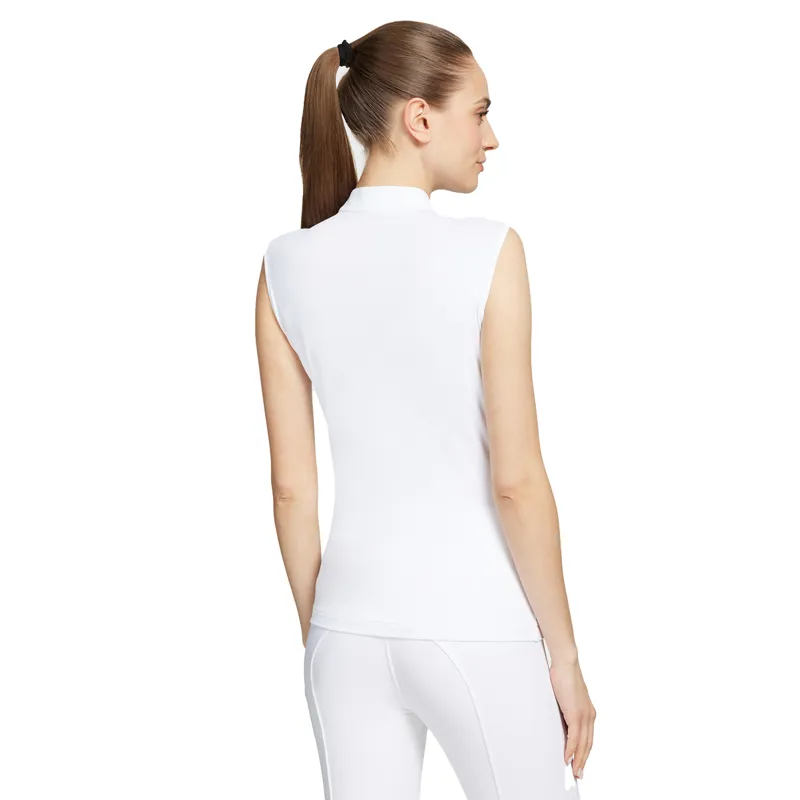 Samshield Bruna Sleeveless Ladies Competition Shirt - White-2