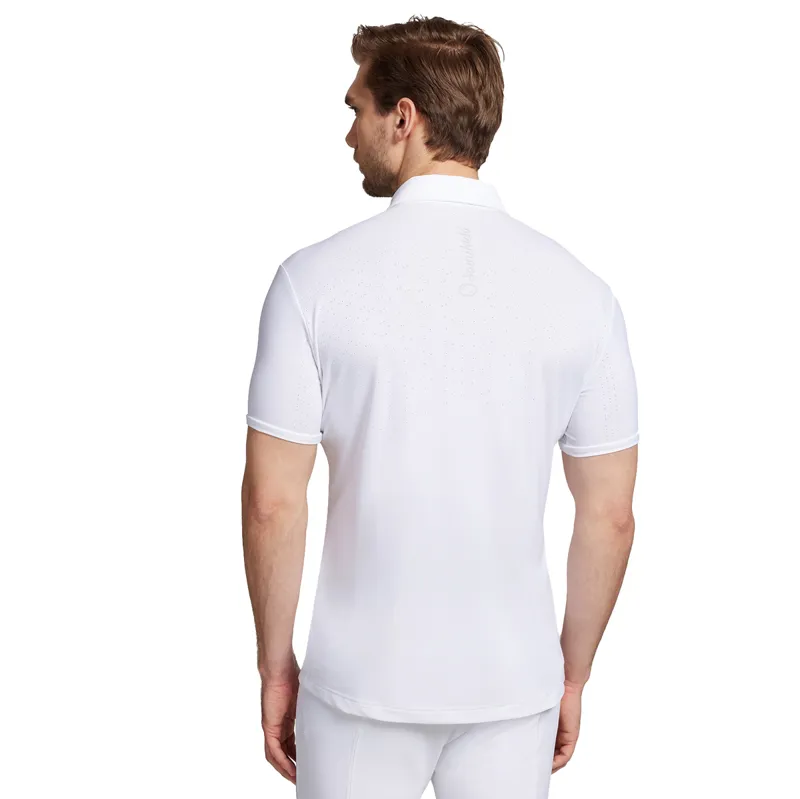 Samshield Calvin Short Sleeve Mens Competition Shirt - White-1