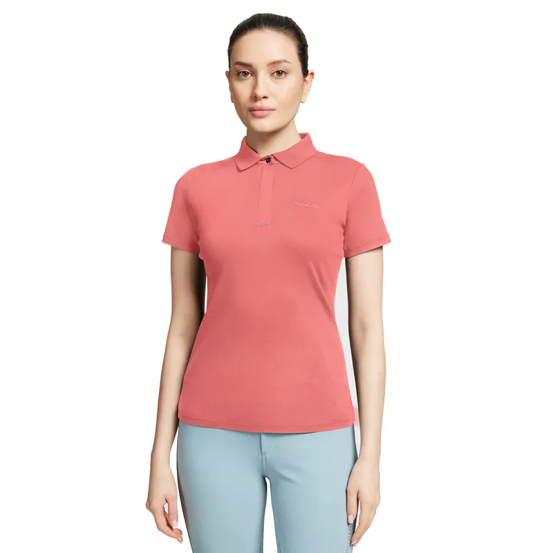 Samshield Celine Short Sleeve Ladies Polo Shirt - Pomelo