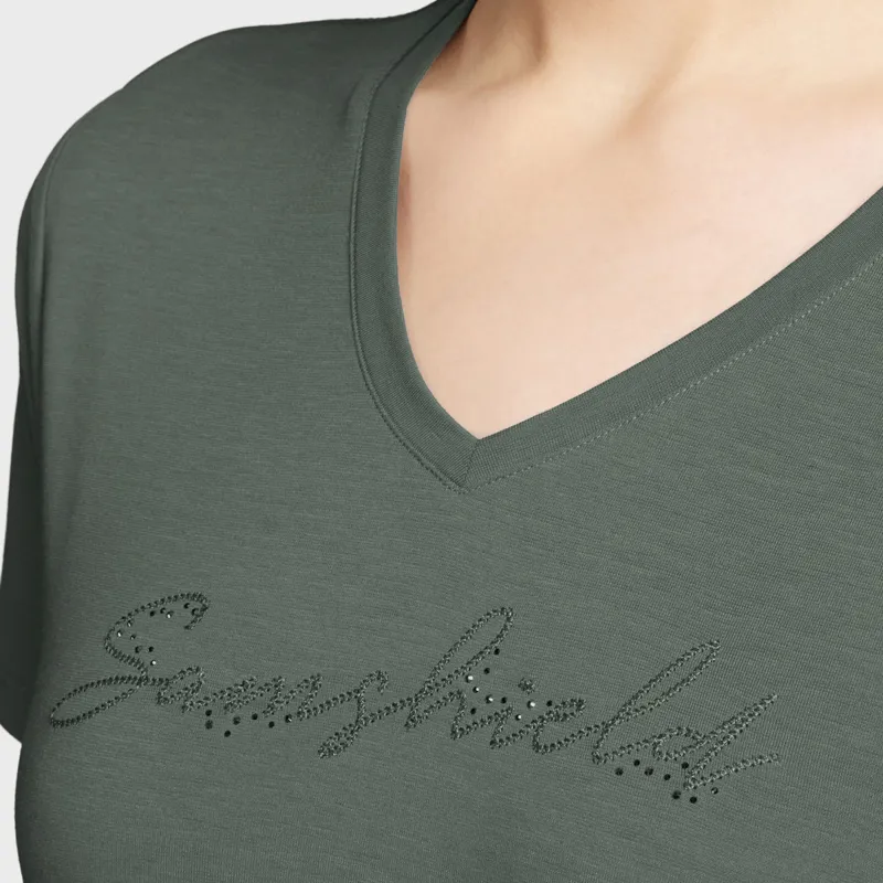 Samshield Albane Ladies Training Top - Dark Forest-1